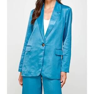 NEW ELLISON risky business blazer in blue
